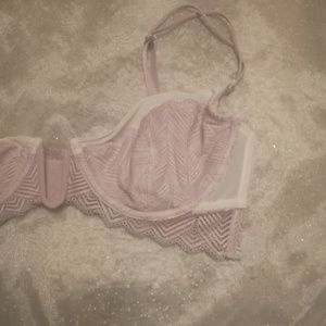 Free People lacey white bra